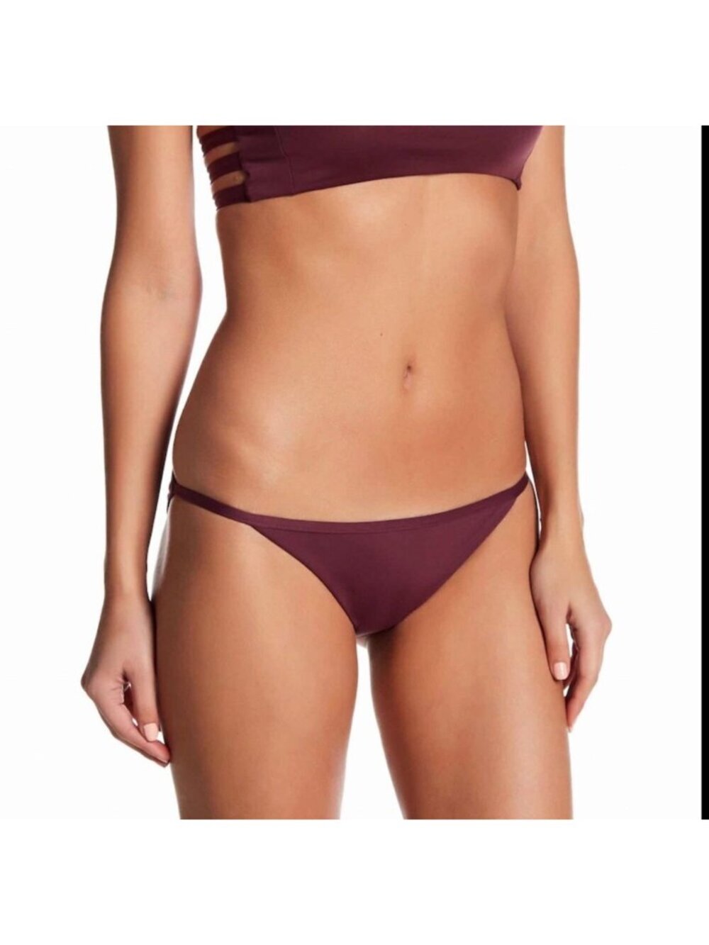 NWT Tavik Antic Full Swim Bottom in Merlot - Size: Medium